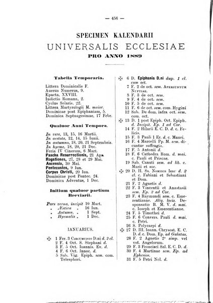 Ephemerides liturgicae