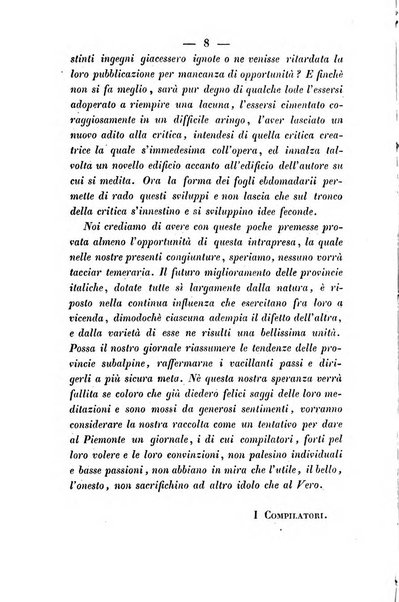 L'Eridano rivista scientifico-letteraria