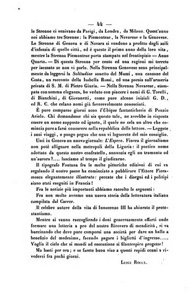 L'Eridano rivista scientifico-letteraria