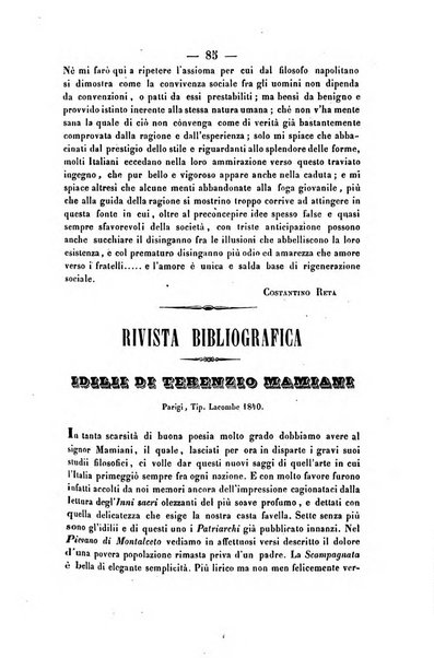 L'Eridano rivista scientifico-letteraria