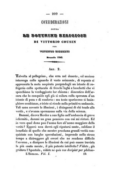 L'Eridano rivista scientifico-letteraria