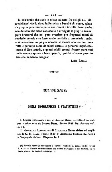 L'Eridano rivista scientifico-letteraria