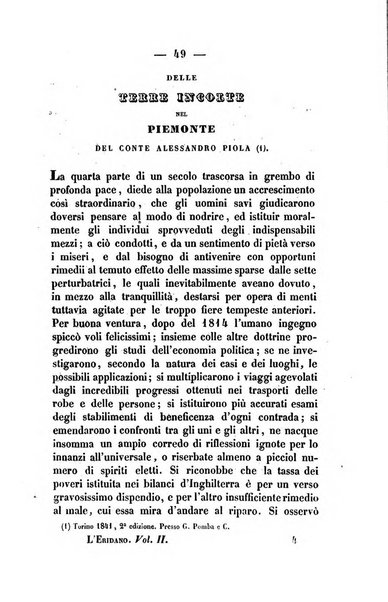 L'Eridano rivista scientifico-letteraria