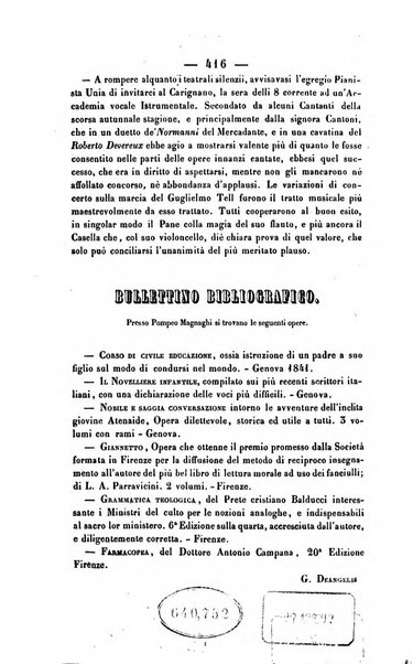 L'Eridano rivista scientifico-letteraria