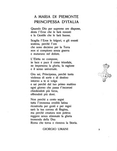 L'eroica rassegna d'ogni poesia