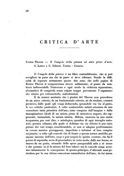 L'esame rivista mensile di coltura e d'arte