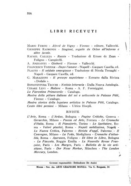 L'esame rivista mensile di coltura e d'arte