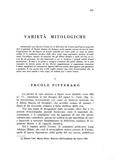 L'esame rivista mensile di coltura e d'arte