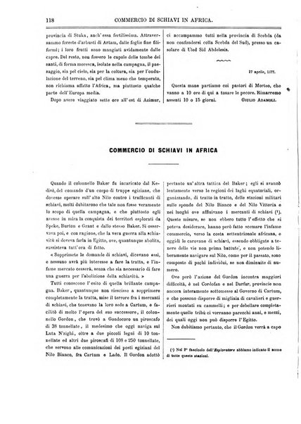 L'esploratore giornale di viaggi e di geografia commerciale