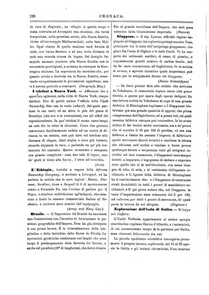 L'esploratore giornale di viaggi e di geografia commerciale