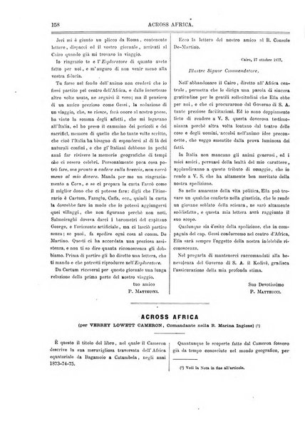 L'esploratore giornale di viaggi e di geografia commerciale