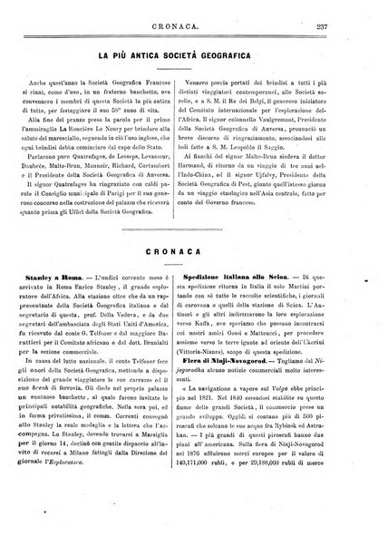 L'esploratore giornale di viaggi e di geografia commerciale