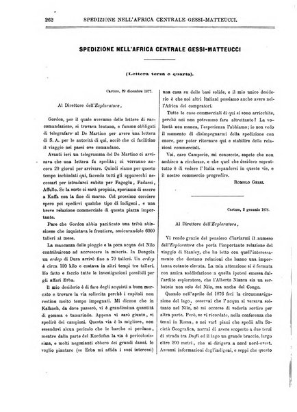 L'esploratore giornale di viaggi e di geografia commerciale