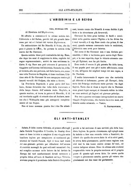 L'esploratore giornale di viaggi e di geografia commerciale