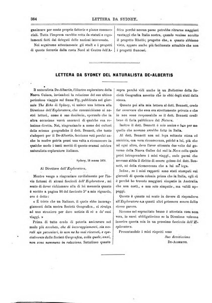 L'esploratore giornale di viaggi e di geografia commerciale