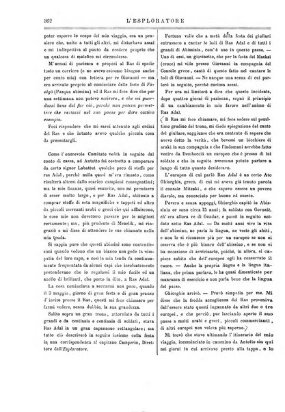 L'esploratore giornale di viaggi e di geografia commerciale