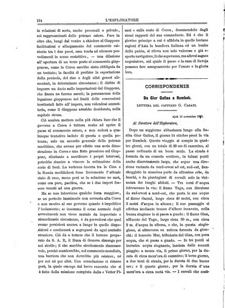 L'esploratore giornale di viaggi e di geografia commerciale