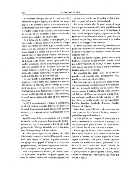 L'esploratore giornale di viaggi e di geografia commerciale