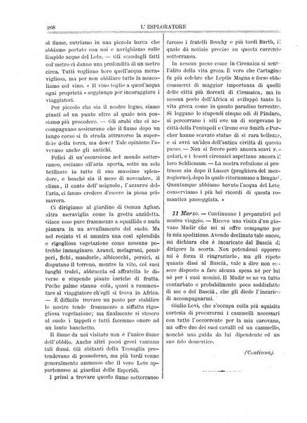 L'esploratore giornale di viaggi e di geografia commerciale