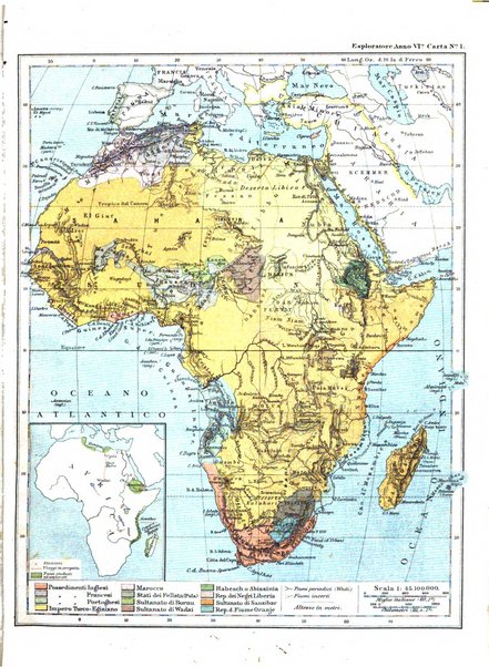 L'esploratore giornale di viaggi e di geografia commerciale