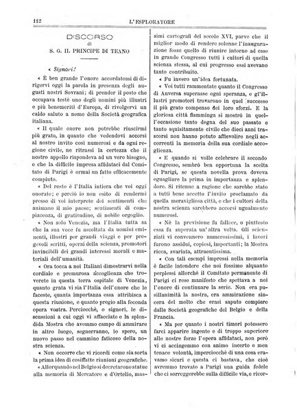 L'esploratore giornale di viaggi e di geografia commerciale