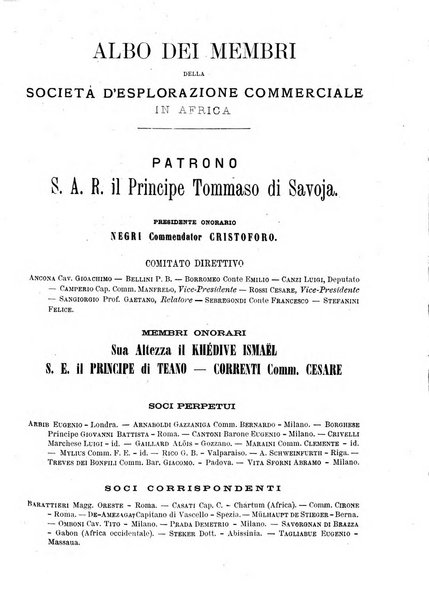 L'esploratore giornale di viaggi e di geografia commerciale