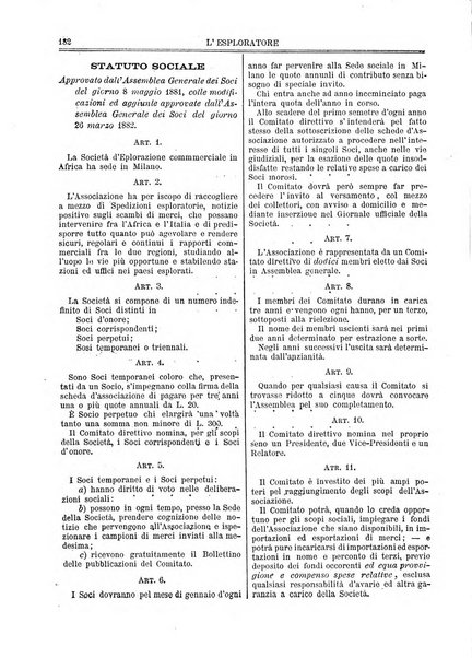 L'esploratore giornale di viaggi e di geografia commerciale