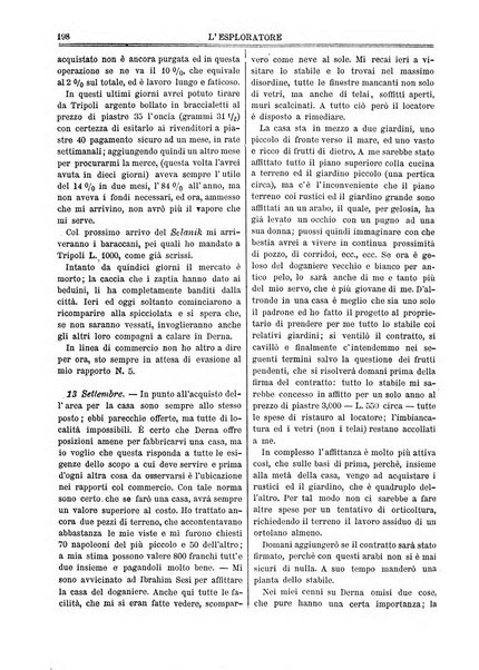 L'esploratore giornale di viaggi e di geografia commerciale