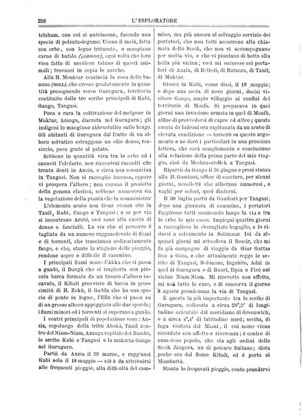 L'esploratore giornale di viaggi e di geografia commerciale