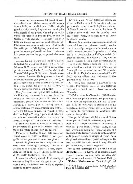 L'esploratore giornale di viaggi e di geografia commerciale