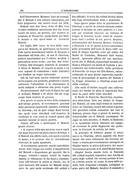 L'esploratore giornale di viaggi e di geografia commerciale