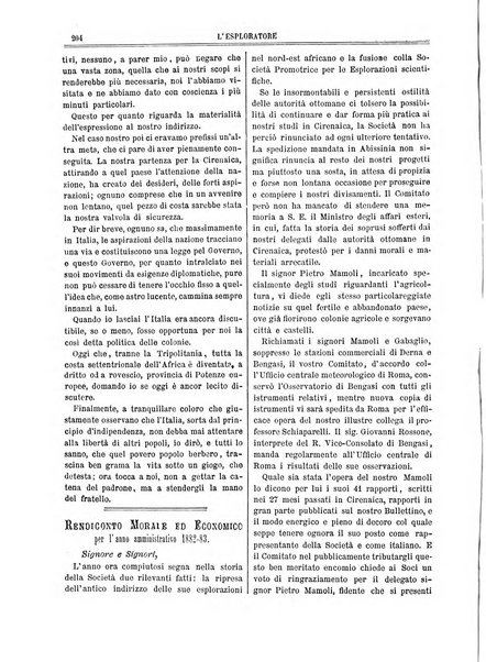 L'esploratore giornale di viaggi e di geografia commerciale