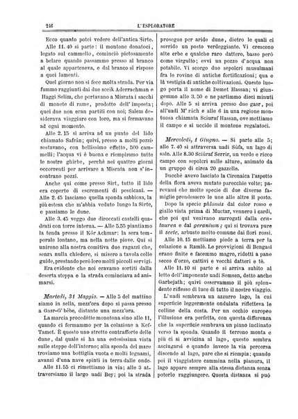 L'esploratore giornale di viaggi e di geografia commerciale