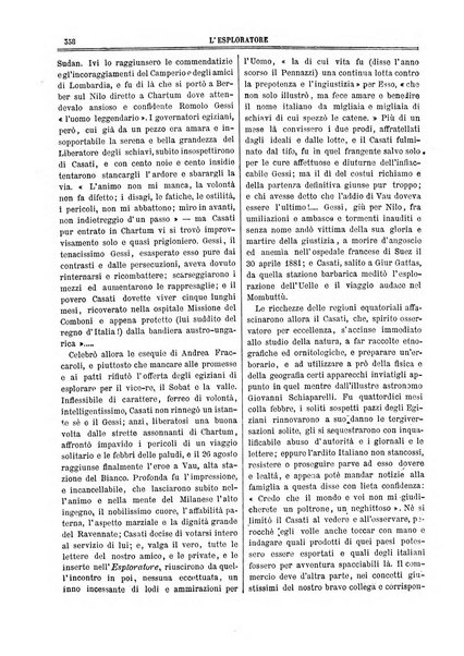 L'esploratore giornale di viaggi e di geografia commerciale