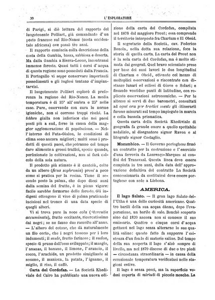 L'esploratore giornale di viaggi e di geografia commerciale