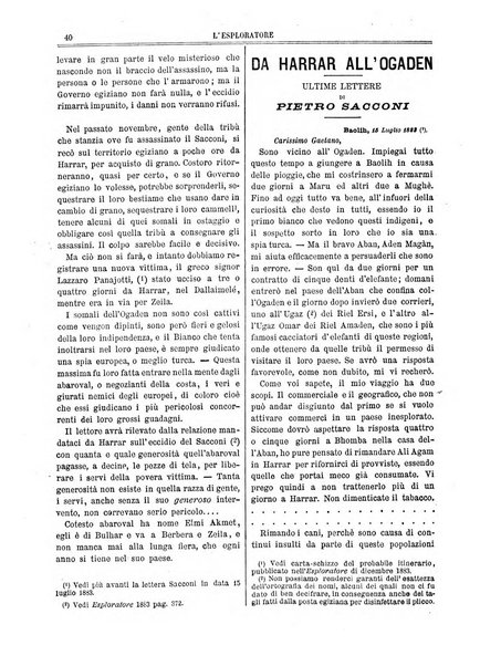 L'esploratore giornale di viaggi e di geografia commerciale