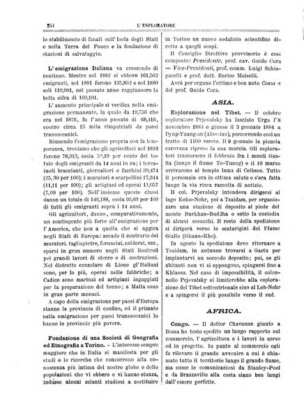 L'esploratore giornale di viaggi e di geografia commerciale