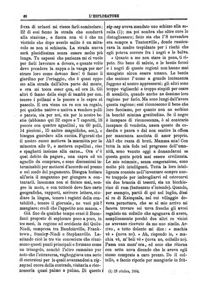 L'esploratore giornale di viaggi e di geografia commerciale