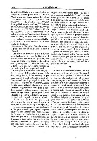 L'esploratore giornale di viaggi e di geografia commerciale