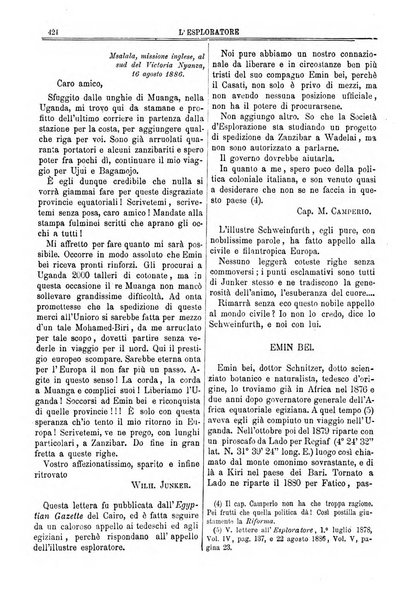 L'esploratore giornale di viaggi e di geografia commerciale