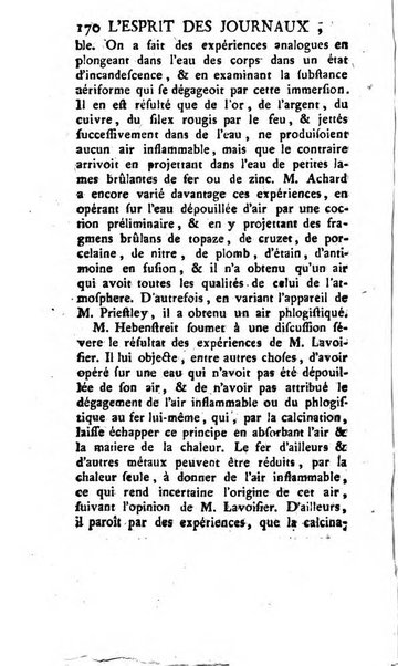 L'esprit des journaux françois et étrangers