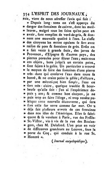 L'esprit des journaux françois et étrangers