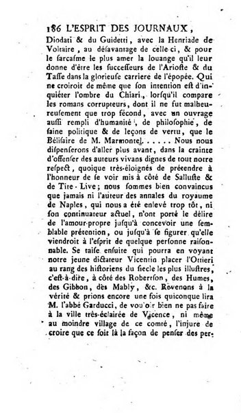 L'esprit des journaux françois et étrangers