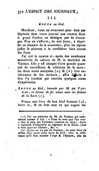 L'esprit des journaux françois et étrangers