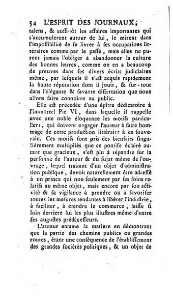 L'esprit des journaux françois et étrangers