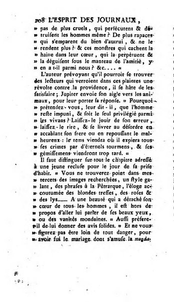 L'esprit des journaux françois et étrangers