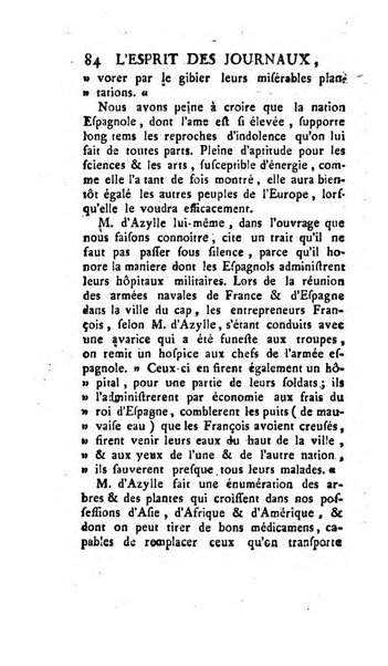 L'esprit des journaux françois et étrangers