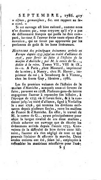 L'esprit des journaux françois et étrangers