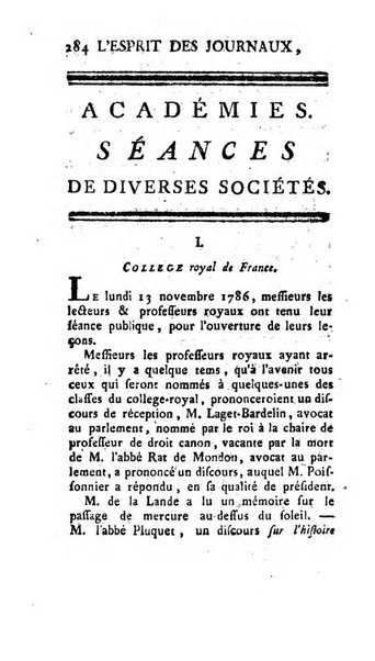 L'esprit des journaux françois et étrangers