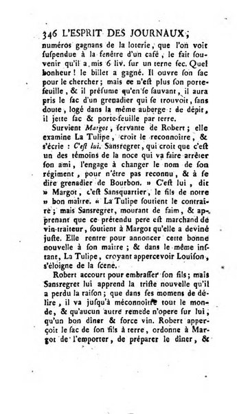 L'esprit des journaux françois et étrangers